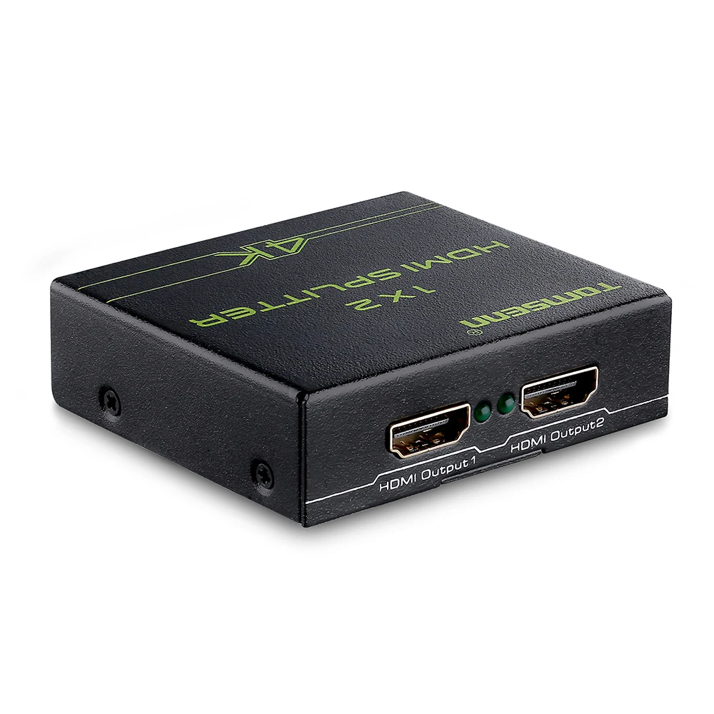 HDMI сплиттер 1X2 Full HD 3D видео сплит 1 в 2 выход усилитель двойной дисплей для HDTV DVD PS3