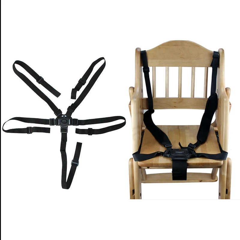 Новое Детское кресло безопасности ремень для коляски для стульчик для кормления безопасный ремень детское сиденье Ремни безопасность сидений в автомобиле ремень для детей