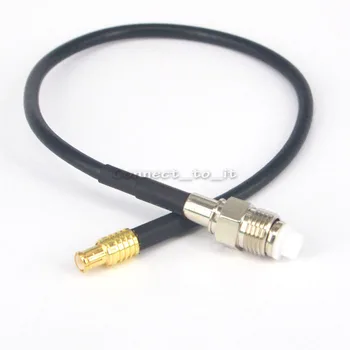 

10 Pieces RF Coaxial Coax Cable Assembly FME Female to MCX Male Plug Connector Adapter Pigtail 20cm