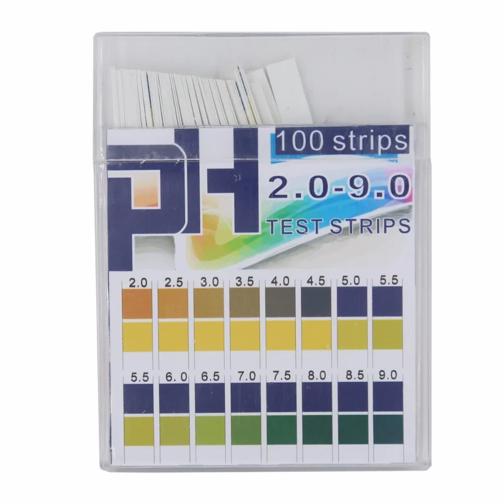 Ph Test Strips Color Chart