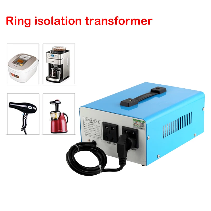Filtro de Isolamento do Transformador do Isolamento do Anel v ao Processador de Potência do Transformador Anti-interferência 500 w 220 v