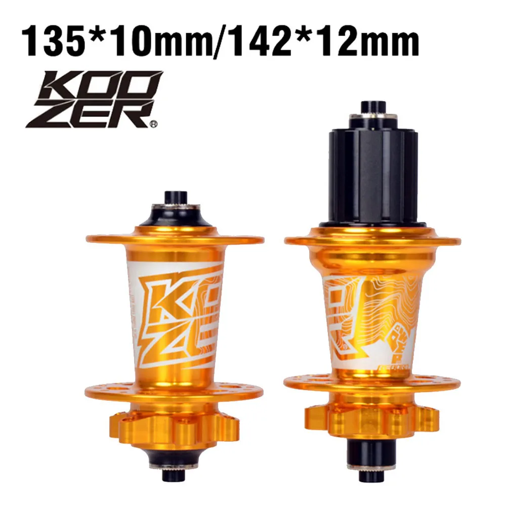 Ступицы Koozer XM490 4bearing MTB горный велосипед ступица задняя 10*135 мм QR 100*15 12*142 Thru 32