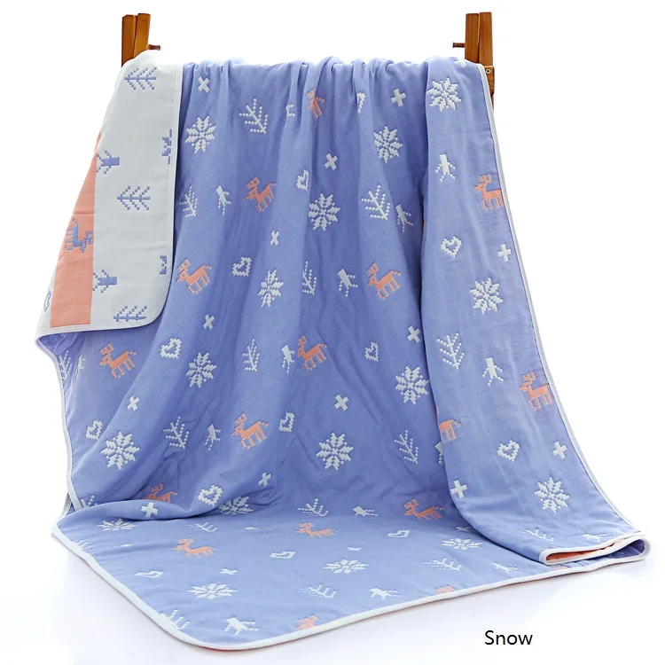 blue snow