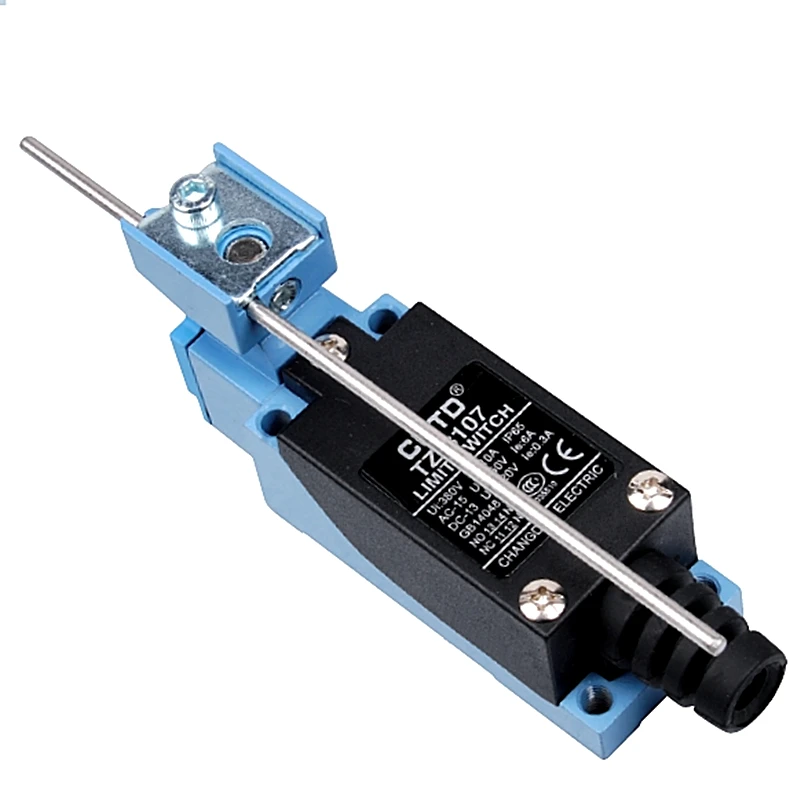 

Genuine CNTD changde tz-8107 self-reset long handle micro limit travel switch silver point 1 on 1 off