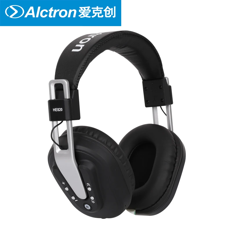 Alctron HE820 Wireless Bluetooth headphone monitor Headset with Microphone Recording Monitor compatible A2DP AVRCP HSP HFP | Электроника