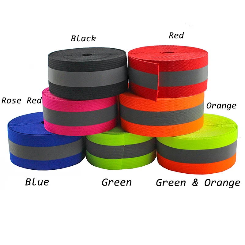 Buy Safety Silver Reflective Elastic Tape Band Cord