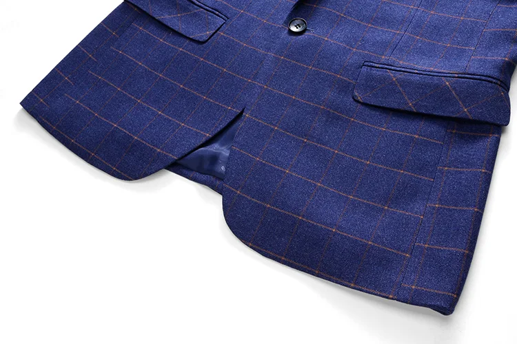 fashion lattice suits men