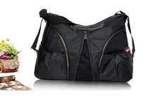 La alta Calidad de Mano de Pañales Bolsas de Hombro Durable Del Bolso Del Panal de La Momia de La Madre Del Bebé/bebé bolsas para mamá