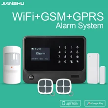 G90B плюс 3g gsm wifi домашняя охранная сигнализация мобильное приложение управление нескольких языков охранная сигнализация Ifttt Настройка сигнализации