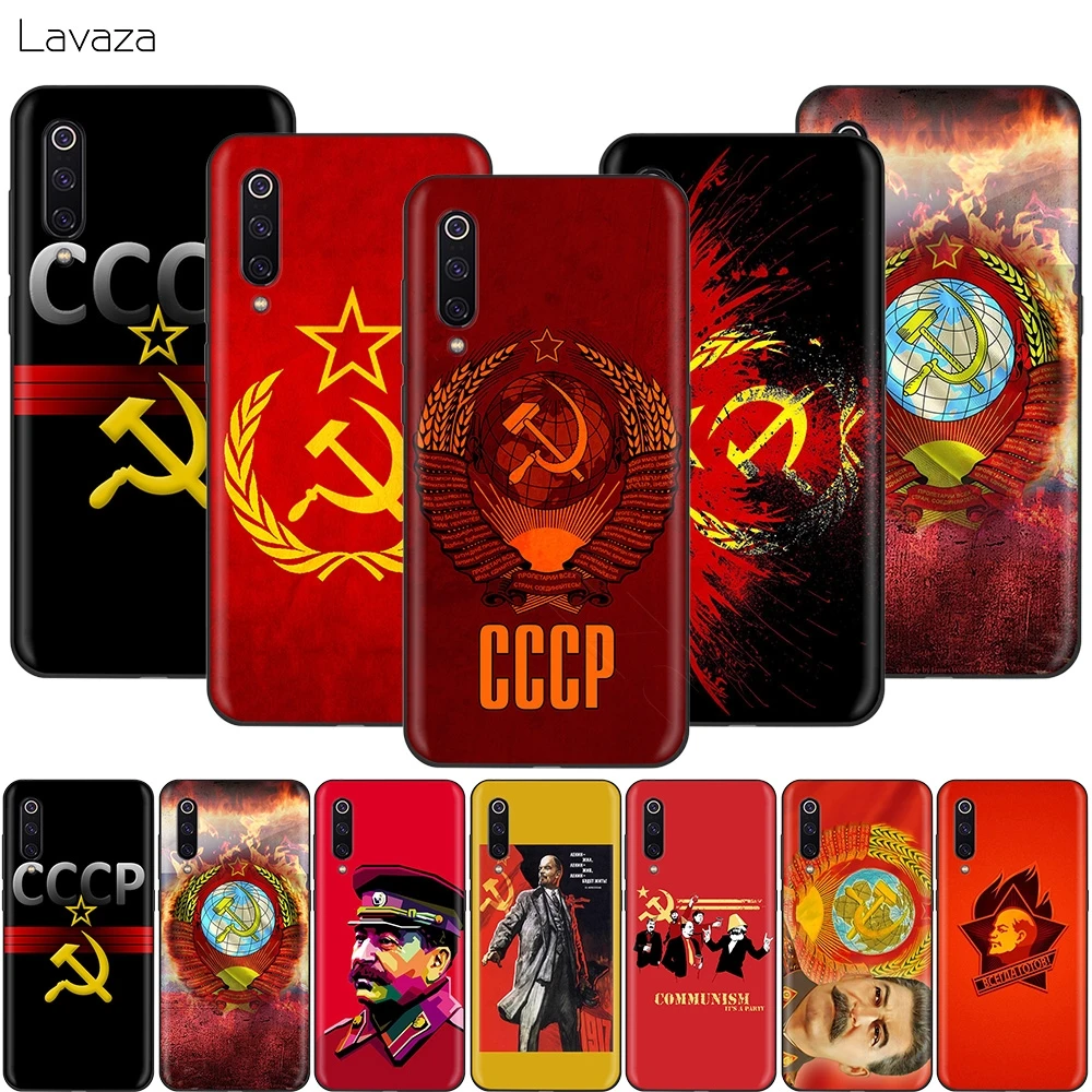 

Lavaza Stalin Soviet Union Case for Xiaomi Mi 9 8 6 A1 A2 Pocophone F1 Lite Max 3