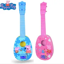 Peppa George Pig guinea pepa pig Musical Instruments Toys Ukulele Guitar Education For Children Kids Christmas New Year Gifts