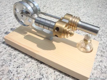 

M12-01-S Stirling Engine Motor Model Mini Generator External Combustion Engine Educational Toy Kits