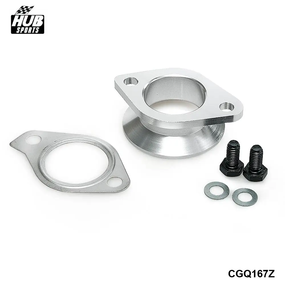 2 Bolt Turbo Aluminum Compressor outlet Discharge Flange/Adapter For EVO X Turbo HU-CGQ167Z