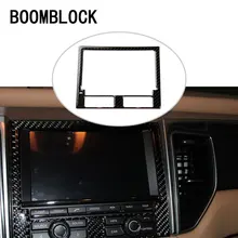 1x наклейки для модификации салона автомобиля для Porsche Macan панель управления навигацией аксессуары для рамы