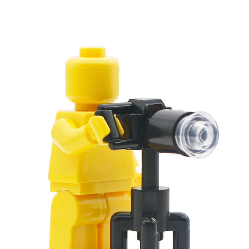 

Figure Accessories Building Blocks Camera Lens Utensil Tripod Holiday Makers Bricks Toys For Children Compatible LegoINGlys City