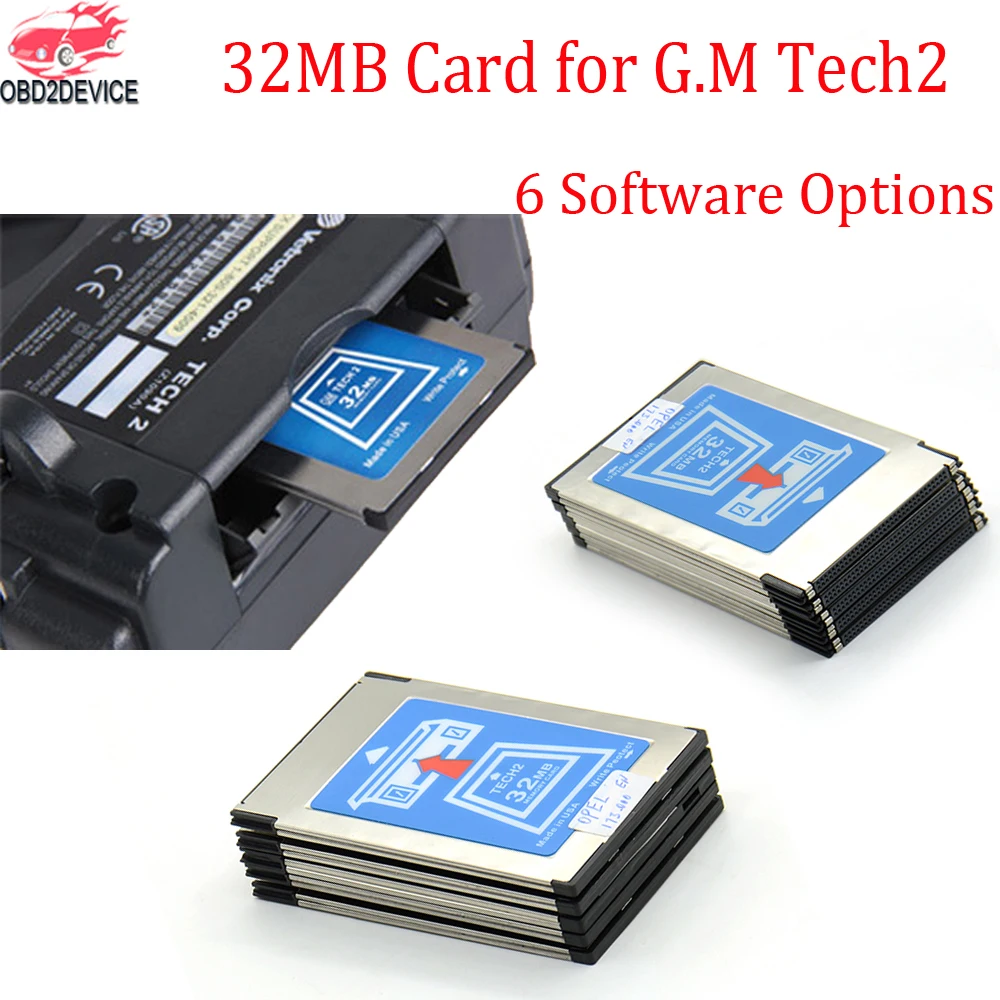 

High Performance Tech 2 Software 32MB Memory Card for Holden/Opel/G M /SAAB/ISUZU/Suzuki 32MB Card for Tech 2 Diagnostic Tool