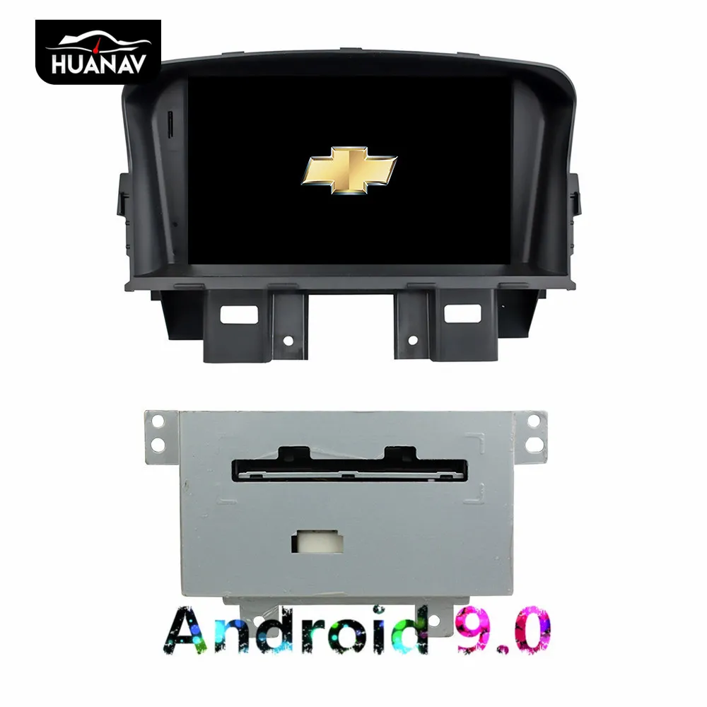 Best DSP Android 9 Car DVD GPS navigation For Chevrolet CRUZE 2008 2009 2010 2011 2012 auto radio stereo multimedia Screen player 64G 5