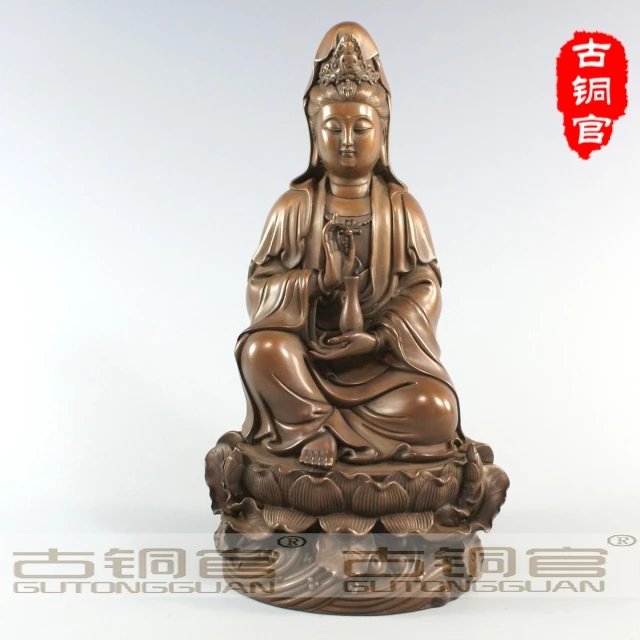 wholesale bronze crafts religious statues pure copper instruments decoration bronze factory Pure