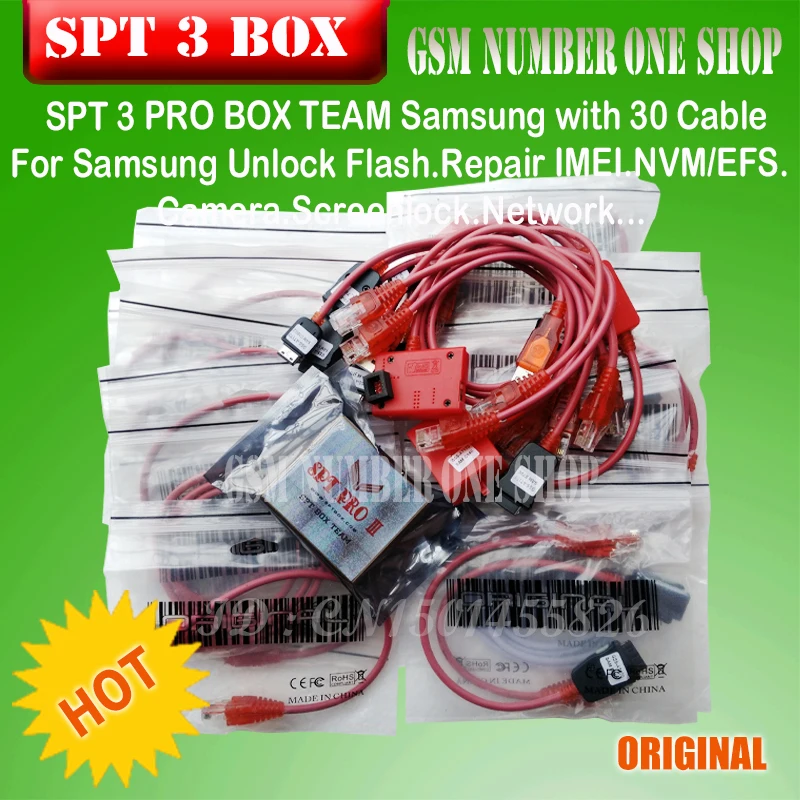Gsmjustoncct новый 100% Оригинальный SPT 3 PRO BOX для Samsung разблокировки вспышки ремонта IMEI NVM