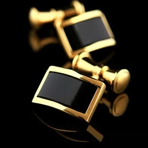 New Design Factory Price Retail Fashion Men Cufflinks Copper Material Square Black Crystal Cuff Links Free Shipping | Украшения и