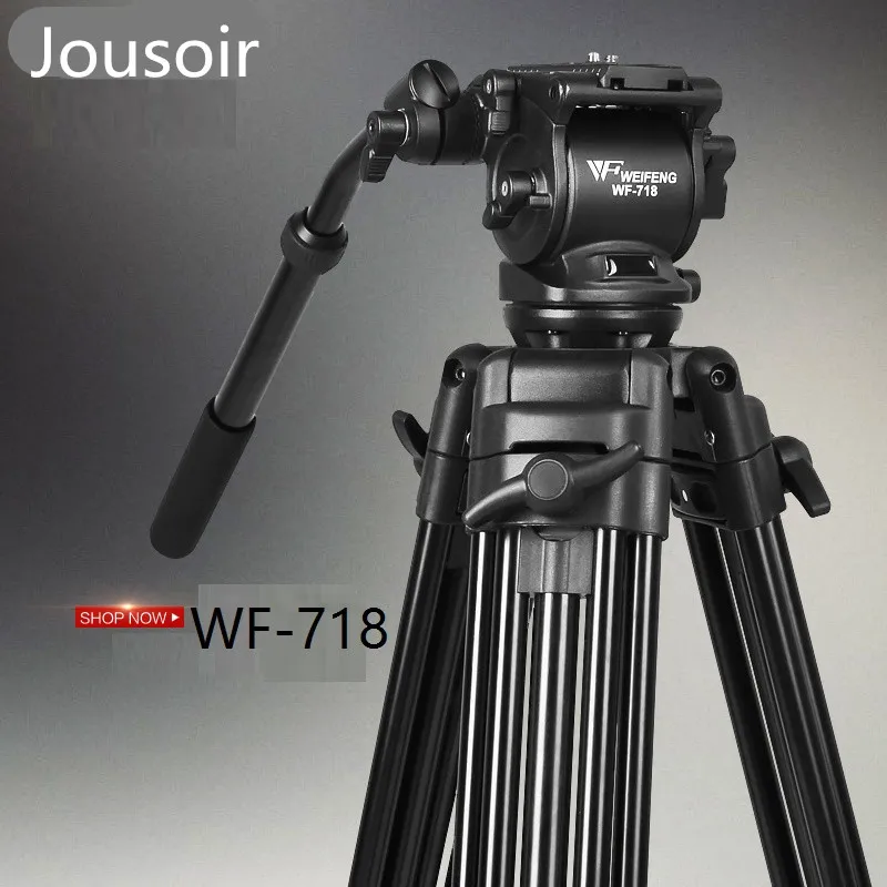 Weifeng 718 WF718 профессиональный видео штатив DSLR камера сверхмощный штатив с панорамной головкой CD50