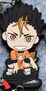 10 Кошмарным! Аниме Хината кагеяма Tooru Kenma Tetsurou Tsunage! Резиновый брелок Itadaki no Keshiki Q/R Ver - Цвет: 10