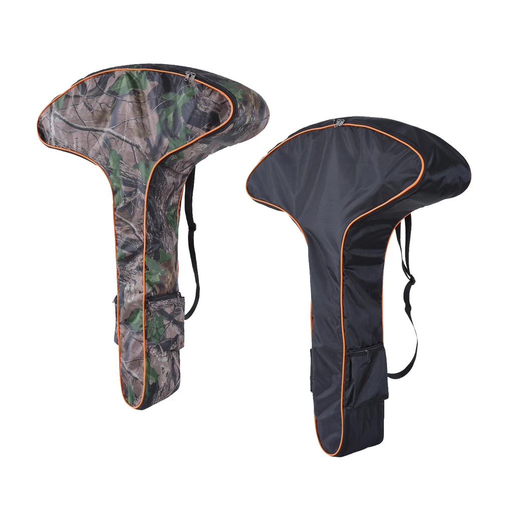 Portable T Shaped Bow Bag Adjustable Shoulder Strap Oxford Bow Carry Case Outdoor Archery Hunting Accessories