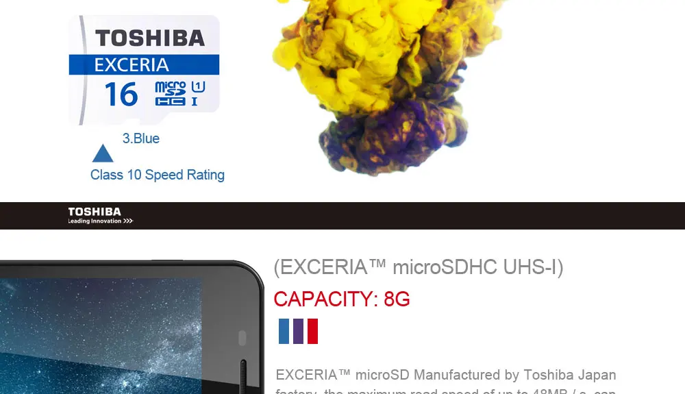 Карта памяти Toshiba U1 Micro SD карта 16 Гб класс 10 UHS-1 SDHC U1 флэш-память Microsd для смартфона/стола Нет коробки