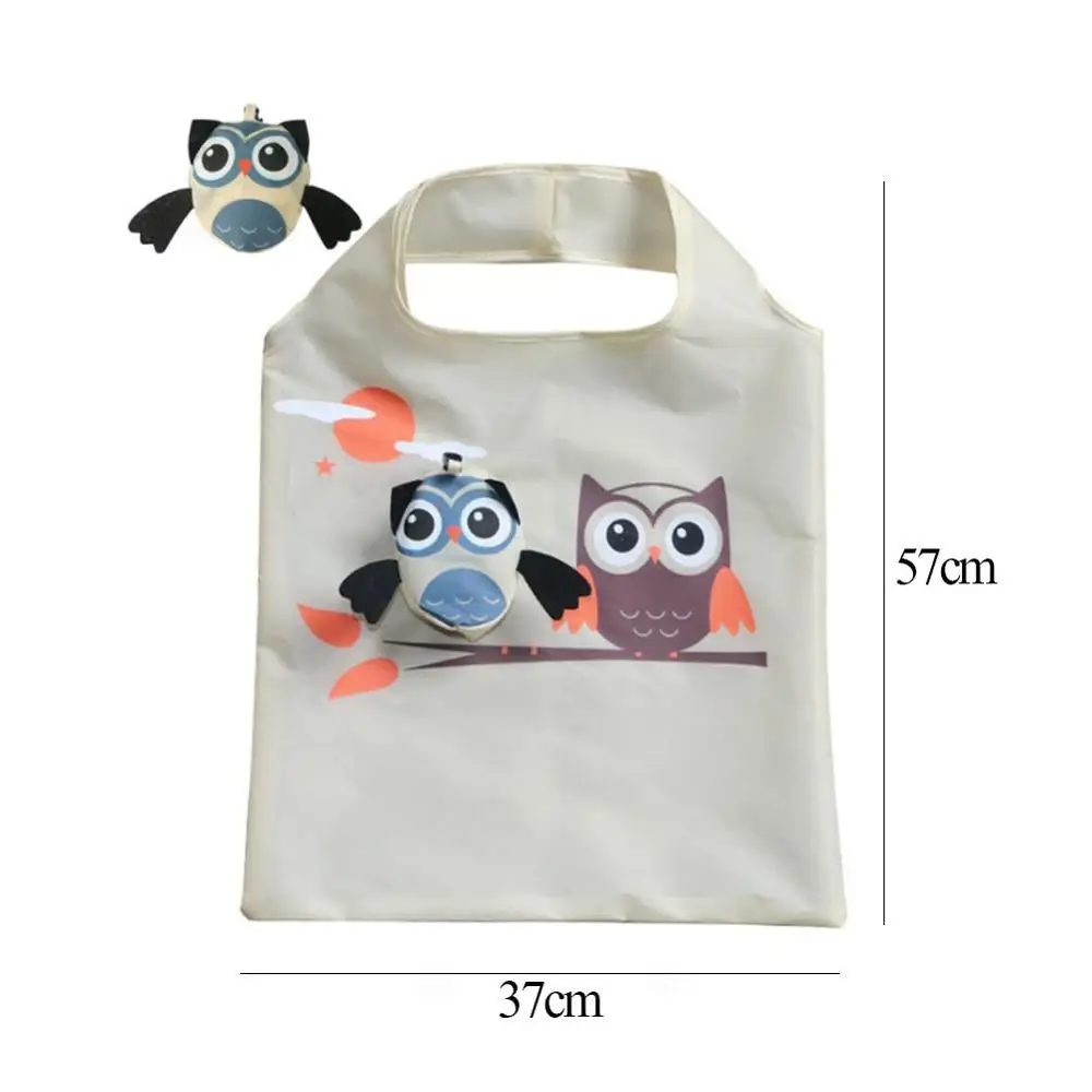 Cute Animal Owl Shape Folding Shopping Bag Eco Friendly Ladies Gift Foldable Reusable Tote Bag Portable Travel Shoulder Bag Cute Animal Owl Shape Folding Shopping Bag Eco Friendly Ladies Gift Foldable Reusable Tote Bag Portable Travel Shoulder Bag