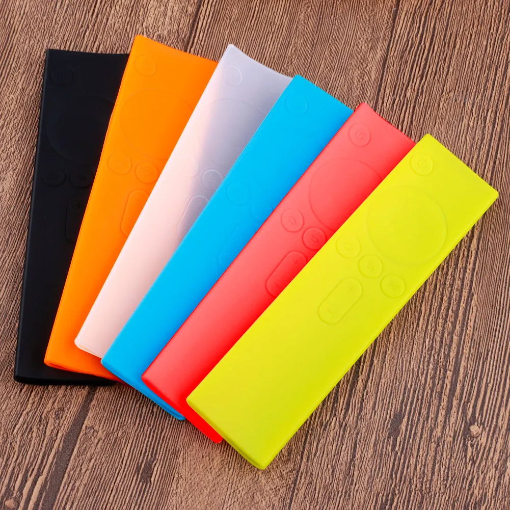 

New Colorful Soft Silicone TPU Protective Case Remote Rubber Cover Case for Xiaomi Remote Control Mi TV Box