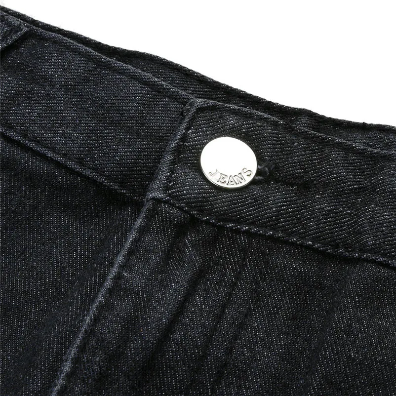 HOT sell Fashion 2018 Summer style Skirt Women's Bodycon Short Jean sexy Skirt Cotton A-Line Denim Distressed Femme Saia A06#N (6)