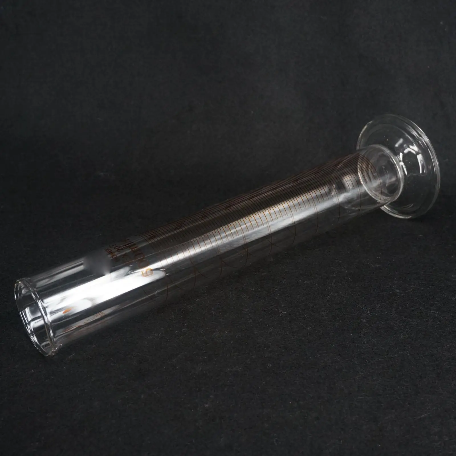 

500ml Lab Glass Graduated Measuring Cylinder With Spout Glassware Scale 5ML