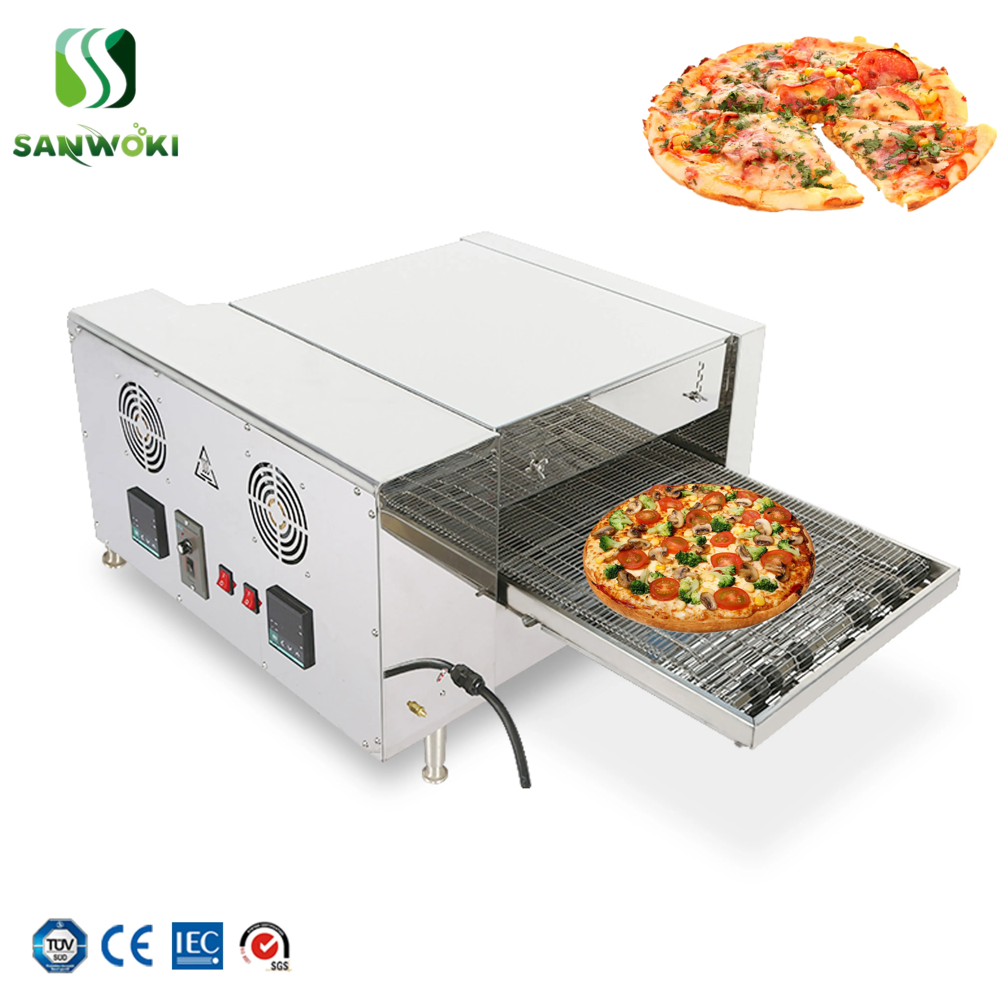 Electric Conveyor Pizza Oven Pizza Bread Maker Machine With Digital Timer  Control Pizza Baking Oven Machine - Food Processors - AliExpress