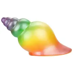 Облегчение стресса игрушки, 15 см Изысканная Милая декомпрессионная тревога снятие Poo Rainbow Conch игрушка, супер медленно поднимающаяся, отлично