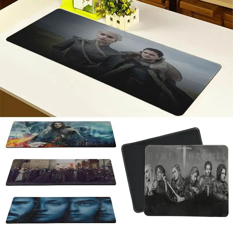 

MaiYaCa Cool New Game of Thrones Beautiful Anime Mouse Mat Large Thicken Comfy Waterproof Gaming Rubber Mouse Pad