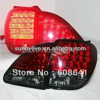 

2001--2003 Herrier Kluger Tail Lamp for Lexus RX330 RX300 R350 SN Red Black Type