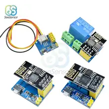 ESP8266 5V relais WiFi module DS18B20 DHT11 RVB LED de contrôle Choses maison intelligente télécommande commutateur D'APPLI de téléphone ESP-01 ESP-01S(China)