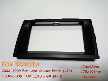 

Bigscreen Car Radio Fascia For Toyota Land Cruiser Prado LEXUS GX 470 Trim Dash CD DVD Refitting Frame Dash Kit
