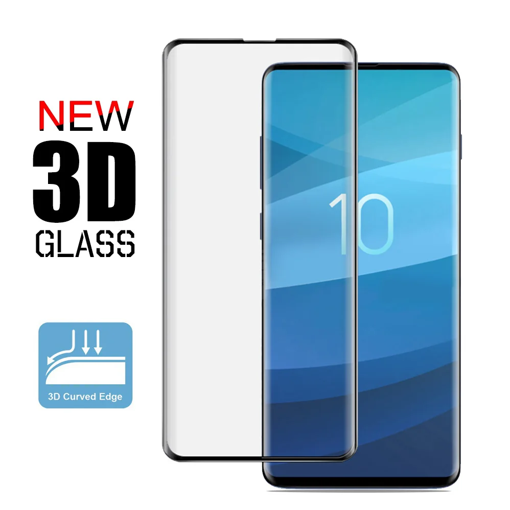 

Protective glass on for samsung galaxy s9 s10 plus tempered glas film 3D Samsang tremp s9plus s 9 10 screen protector 9s sheet