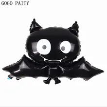 GOGO paity черный Бэтмен Хэллоуин алюминиевый воздушный шар вечерние аранжировки декоративный шарик