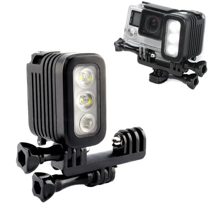 

Waterproof LED Shooting Flash Light LED Photographic Dimmable Light Camera Photography Lighting Lamp for Gopro Camera Studio