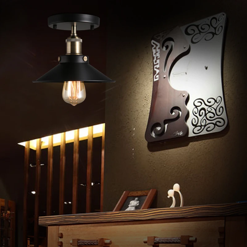 

2018 Lampen Mordern Nordic Retro Edison Bulb Light Chandelier Loft Antique Adjustable Diy E27 Art Spider Ceiling Lamp Fixture