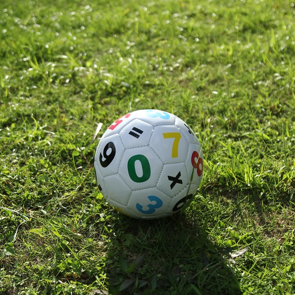 

Size 2 Soccer Ball Children Kids Football Sports Intellectual Toy with Net Bag+ Air Needle Children Training Balls School Gift