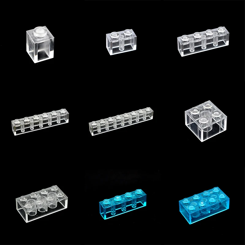 100g/lot high quality Transparent Building Block bricks Compatible with brands Educational Toys for Children 10901 star wars model destroyer set compatible lepining 75190 building block bricks starwars development toys children gift