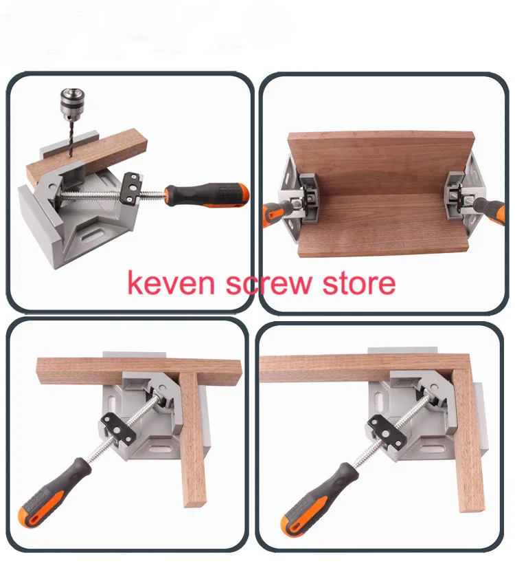 

1pcs 90Degree Corner Woodworking Clip Corners Clamp Polygonal Clip for Picture Framing Art Craft Home Decor