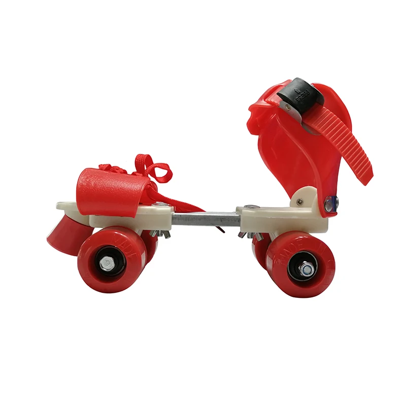 جديد صغير زوبعة بكرة زلاجات دوارة صف مزدوج 4 عجلة أحذية التزلج قابل للتعديل حجم انزلاق سباق التعرج حذاء تزلج بعجلات الاطفال هدية