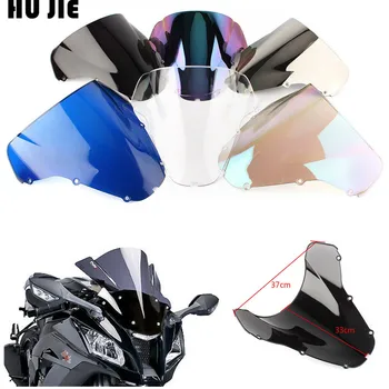 

Motorcycle Double Bubble Windshield WindScreen Screen For 2000 2001 Honda CBR900RR CBR929RR CBR 900 929 RR 00 01 Fireblade Black