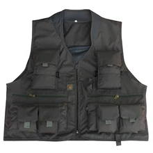 Лето Осень тонкий многофункциональный жилет с множеством карманов верхняя одежда для мужчин и женщин фото куртка одежда жилет