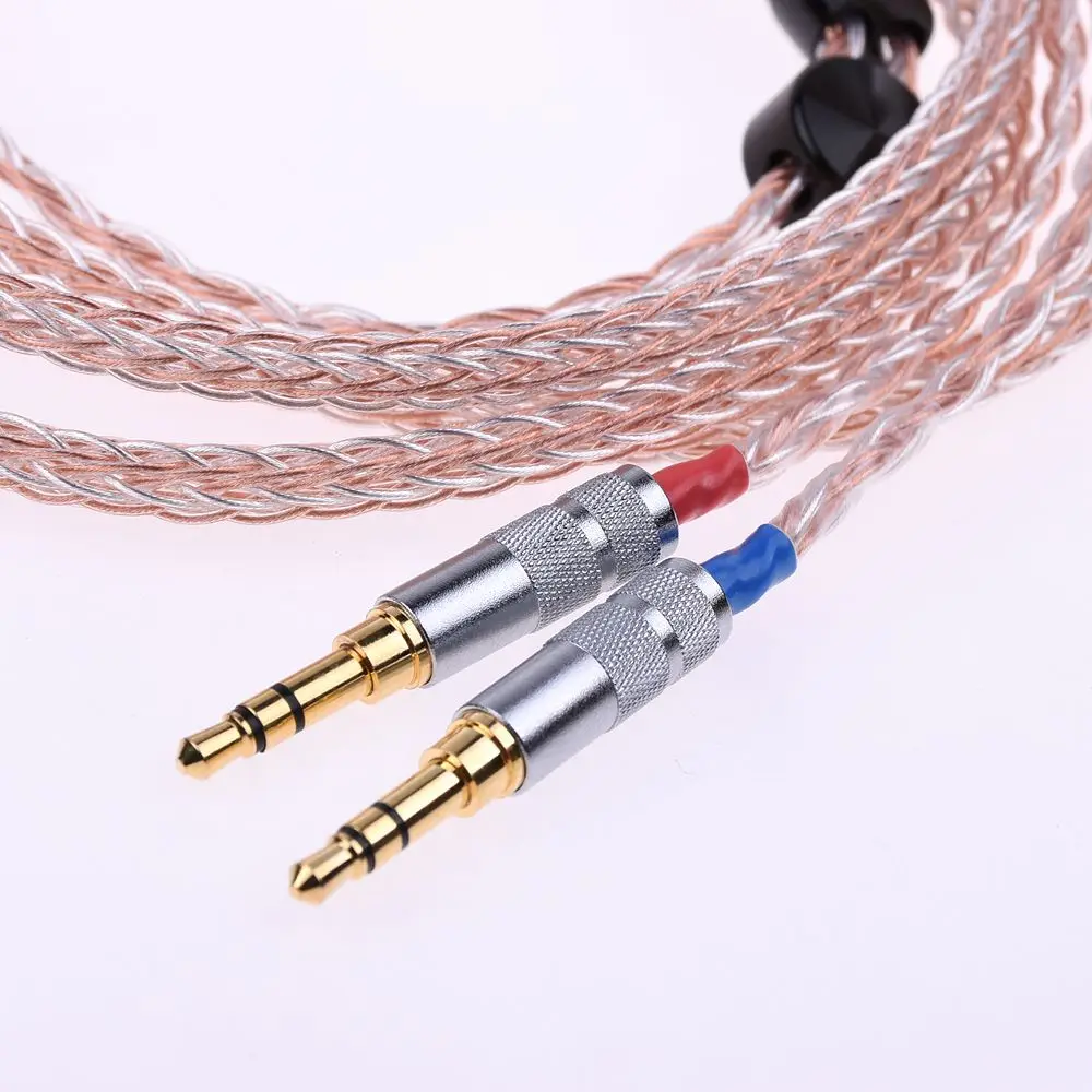 16 ядер 5N Pcocc посеребренный Hi end HIFI кабель для наушников Hifiman Arya HE1000se HE5se