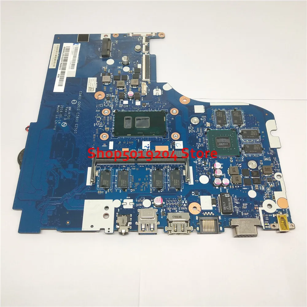 Ideal  For lenovo 510-15ISK 310-15ISK Laptop Motherboard I5-6200U CG411 CG511 CZ411 CZ511 NM-A751 mainboar